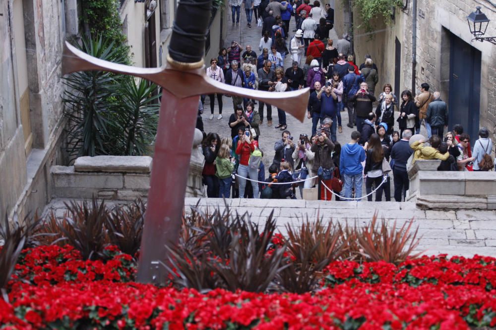 Girona es torna a omplir de visitants el darrer cap de setmana de Temps de Flors