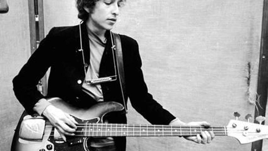 Bob Dylan amb 23 anys.
