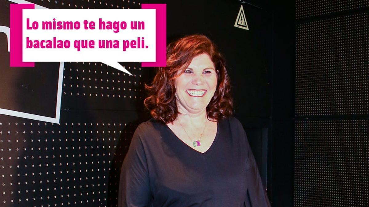 Dolores Aveiro lo mismo te hace un guiso que una peli