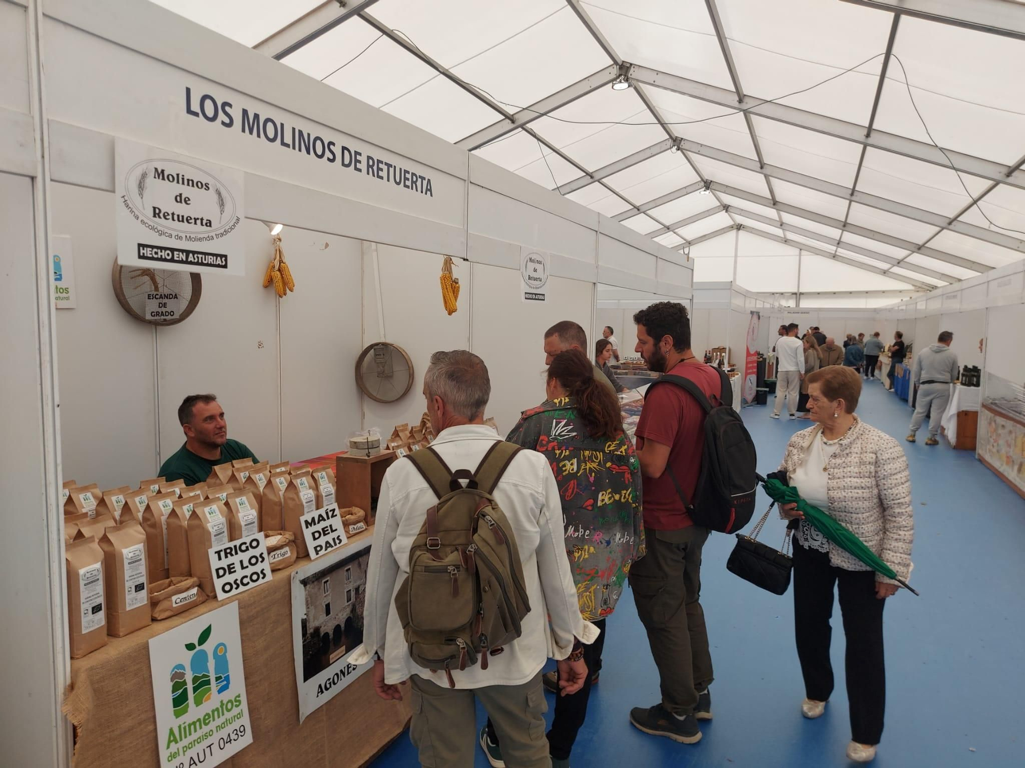 En imágenes: Así fue la primera jornada de la Feria de Muestras de Vegadeo