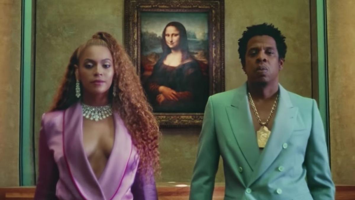 Beyoncé y Jay Z frente a la Mona Lisa en su último videoclip