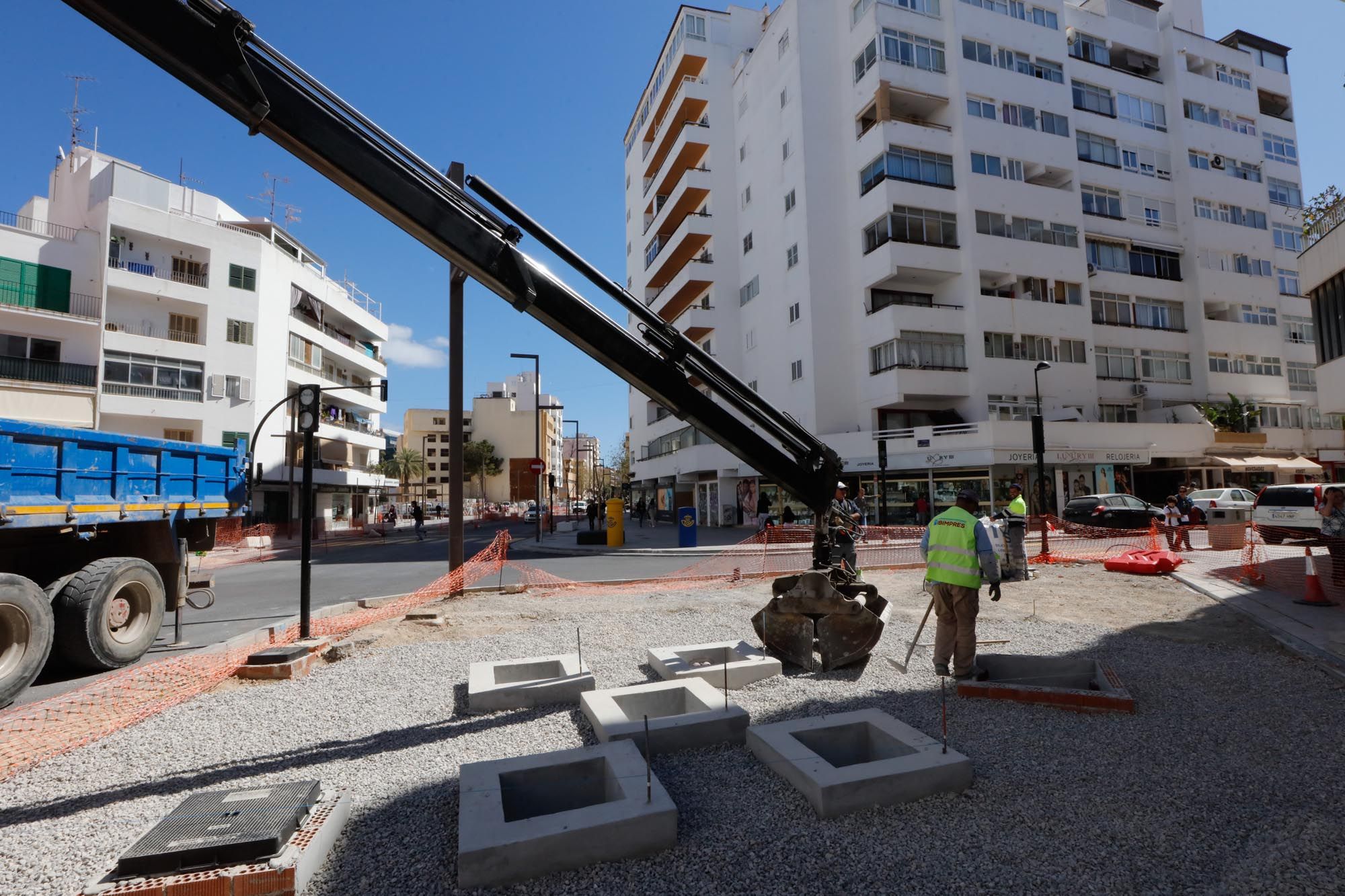 Obras en Isidor Macabich en Ibiza