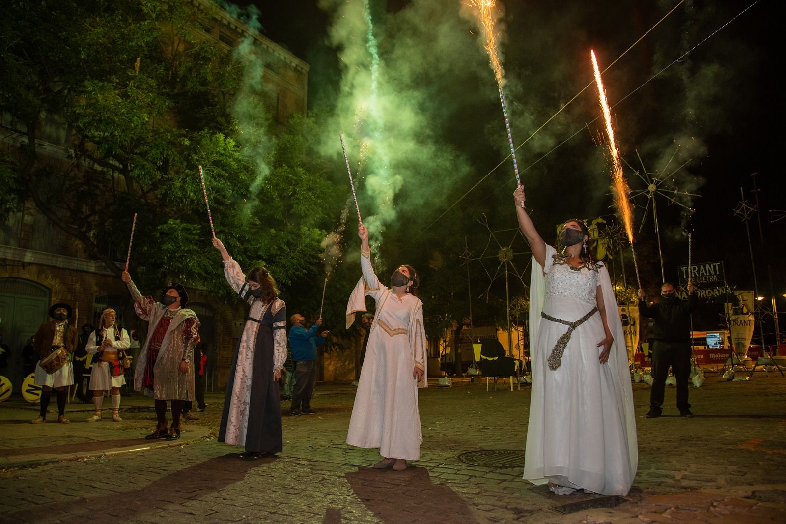 El fuego vuelve a Na Jordana con el Tirant de Lletra