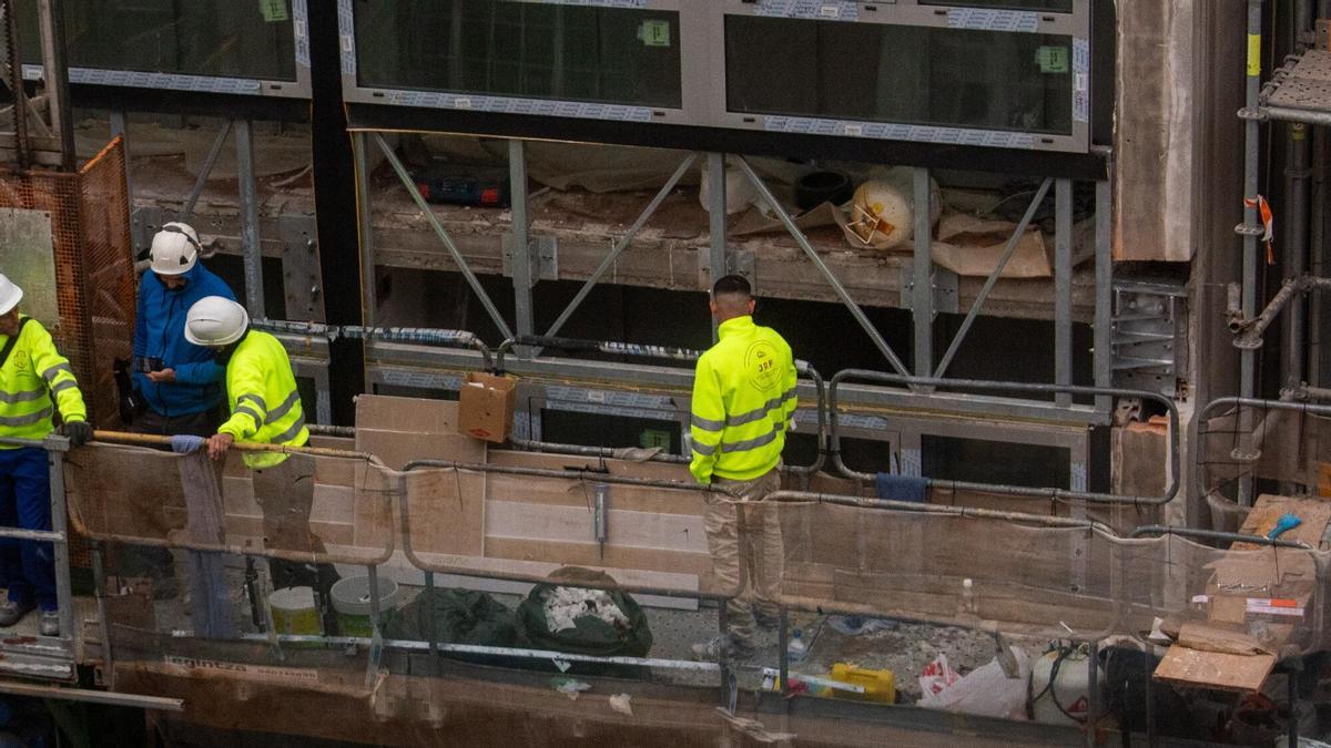 Trabajadores de la construcción, uno de los sectores que recibe personal inmigrante.