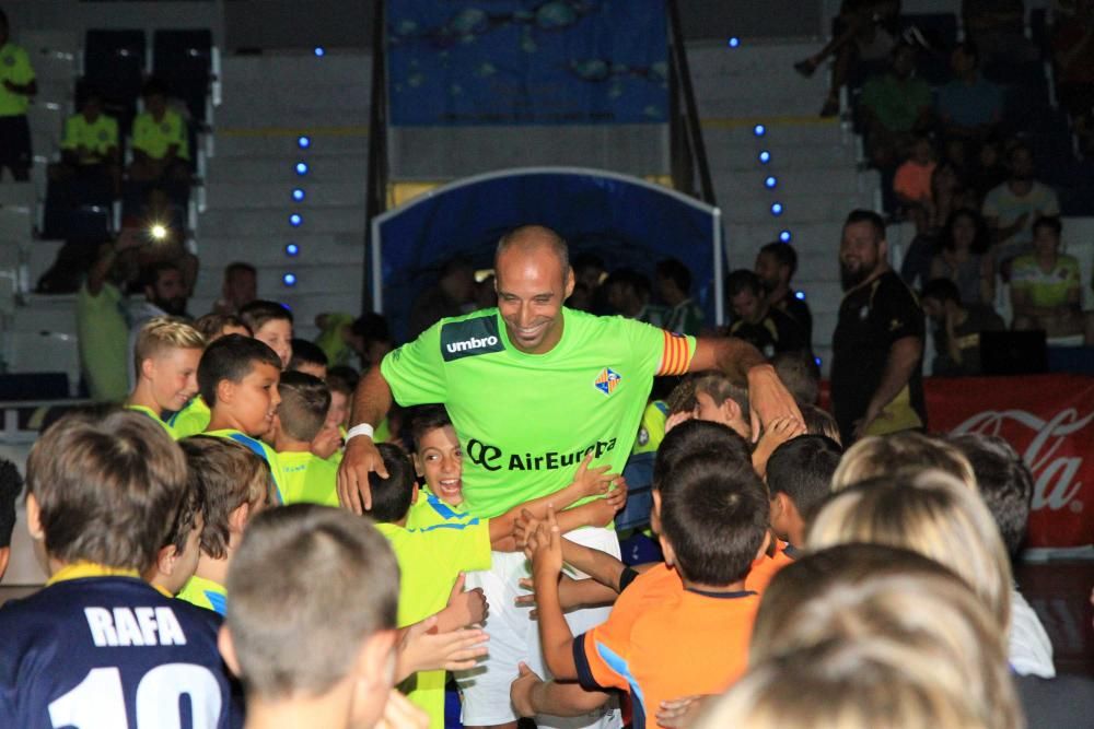 El Palma Futsal se presenta ante su afición con un triunfo ante el Betis