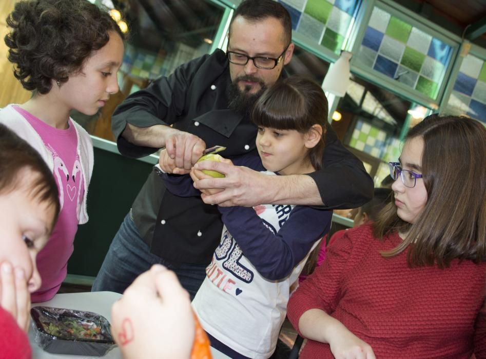 Curso de cocina para niños en Oviedo