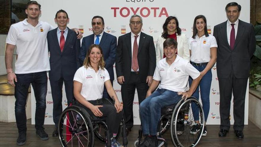 Toyota España presenta a sus nuevos embajadores olímpicos