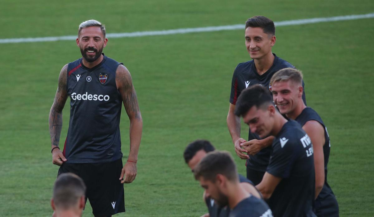 Así ha sido el entrenamiento de hoy del Levante UD