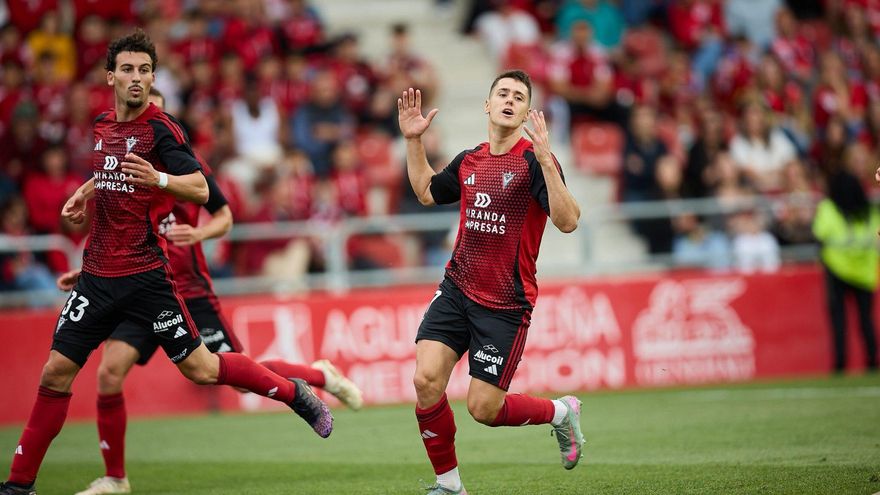 El Mirandés solo tiene 8 futbolistas en plantilla