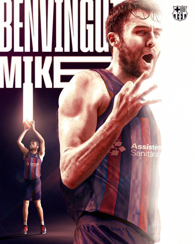 Mike Tobey firma por el Barça tras salir libre del Valencia