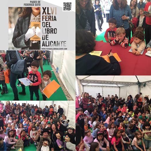 Fieles a las firmas en la feria del libro de Alicante