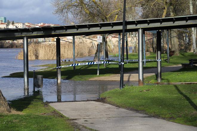 La crecida del Duero en imágenes