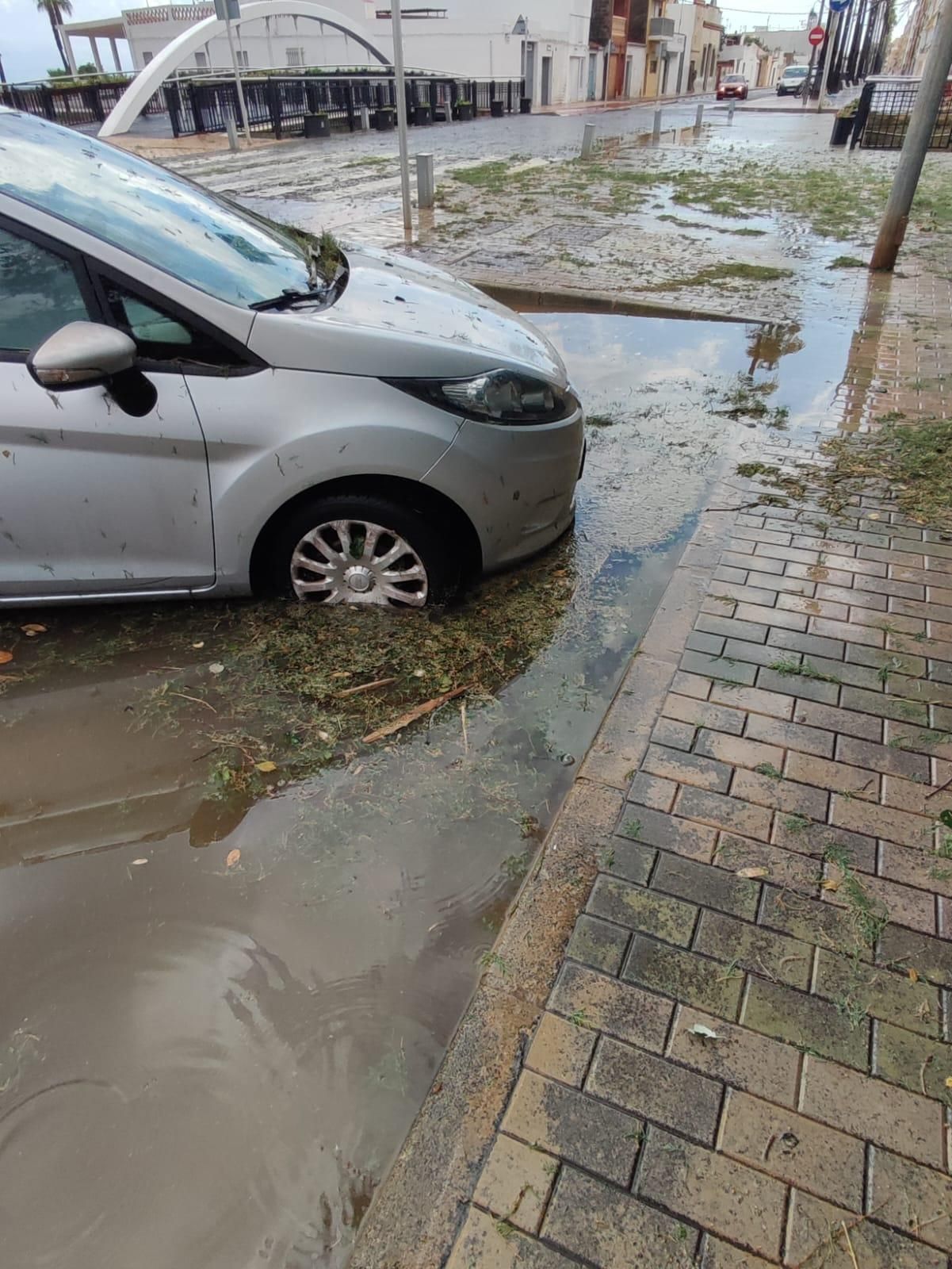 Galería: La granizada provoca un desastre generalizado en Nules