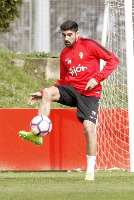 Entrenamiento del Sporting