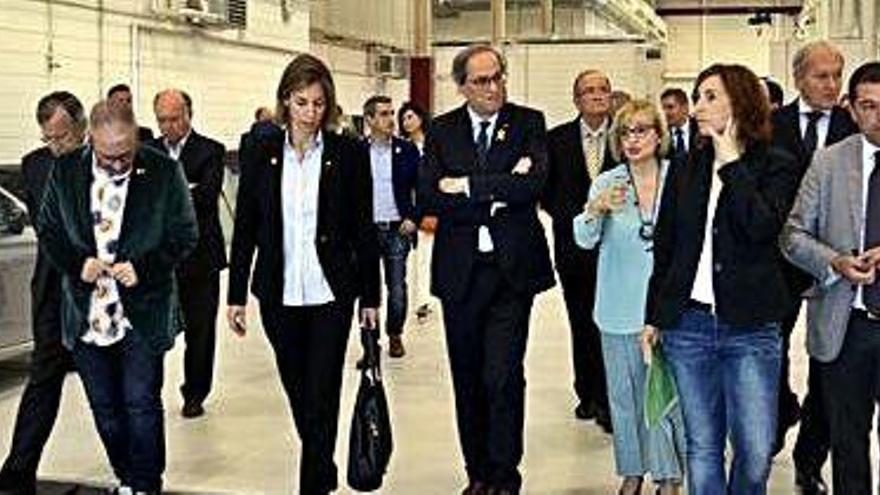 Visita del president de la Generalitat al Centre de Formació Professional de Martorell