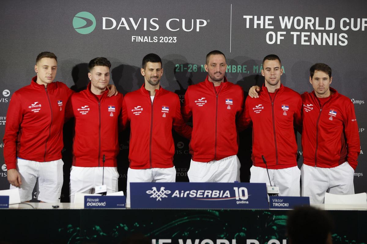 El equipo serbio para esta Copa Davis