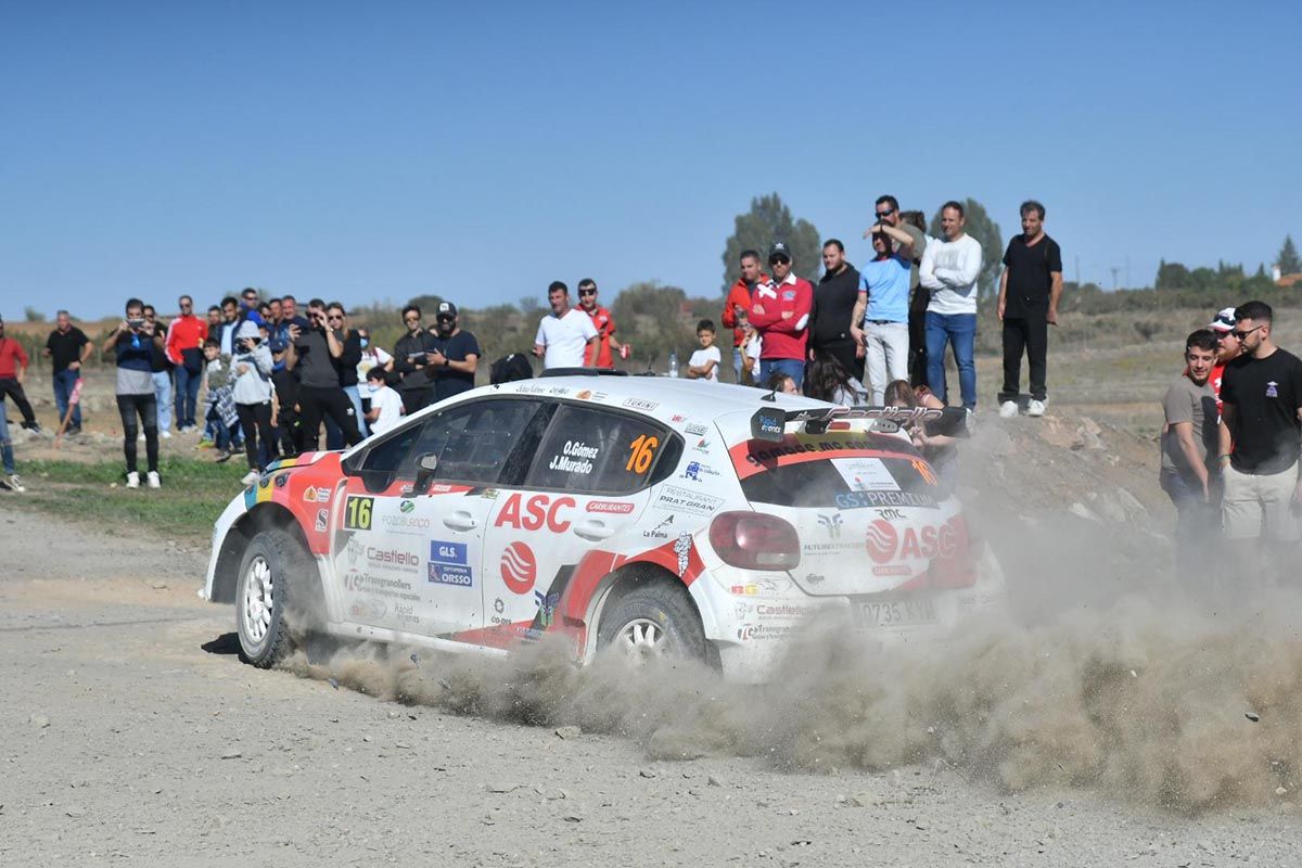 El Rally de tierra de Pozoblanco en imágenes