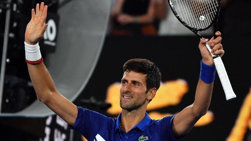Debut y victoria para Djokovic en el Abierto de Australia