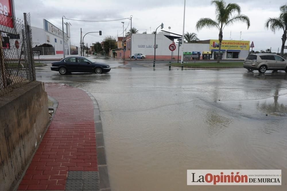 Las consecuencias del temporal en Murcia