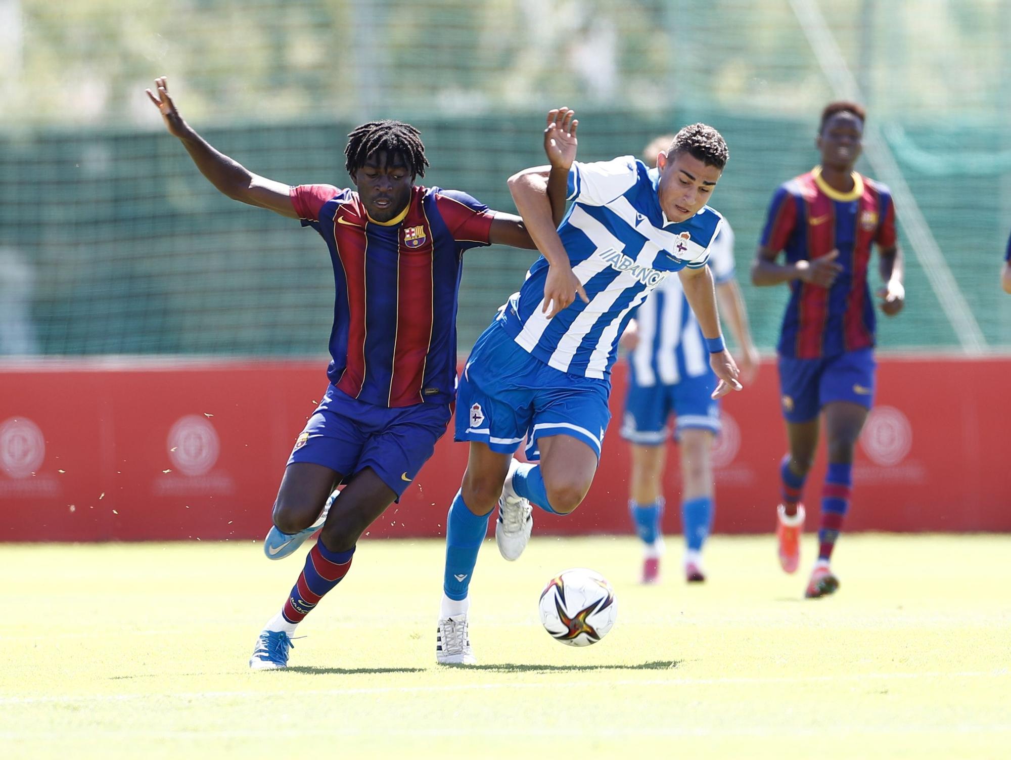 El Dépor le gana al Barcelona la final de la Copa de Campeones y es el mejor juvenil de España