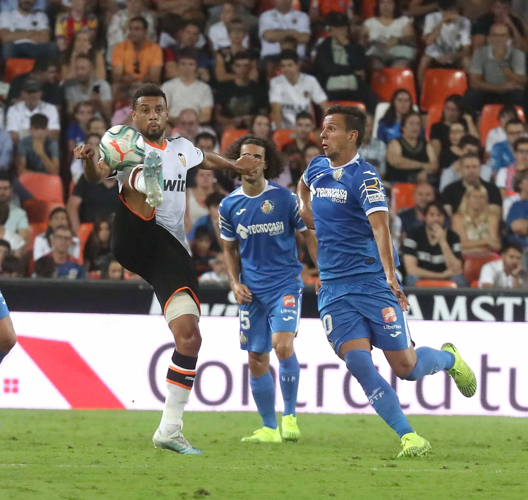 Los enfrentamientos Valencia CF - Getafe con Bordalás en el banquillo madrileño