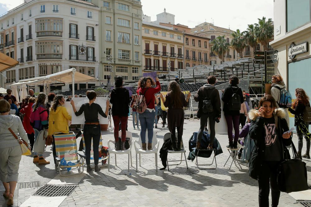 Women protest at nationwide feminist strike on ...