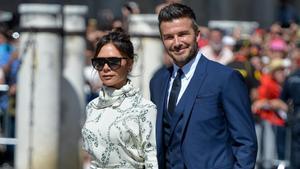 David y Victoria Beckham, en el 2019.
