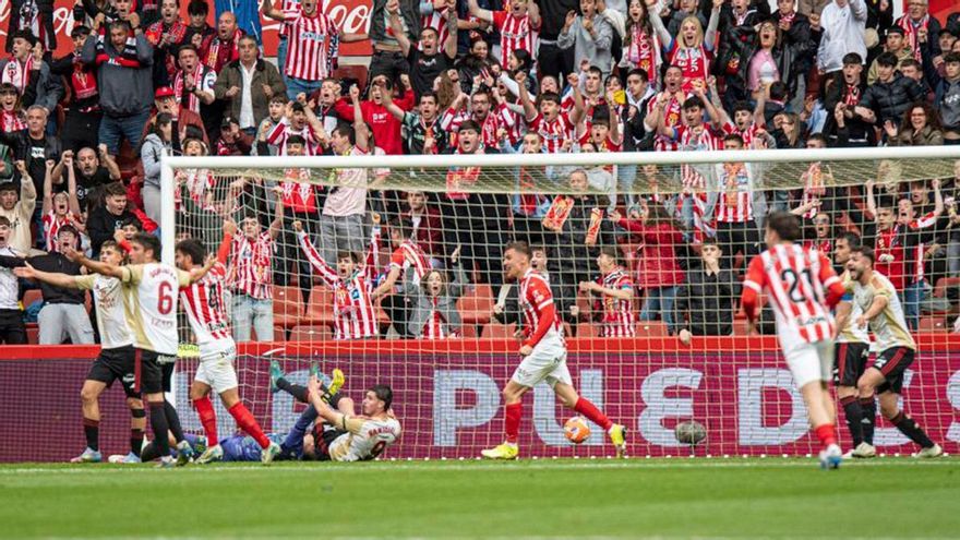 Resumen, goles y highlights del Sporting 3-1 Mirandés de la jornada 36 de LaLiga Hypermotion