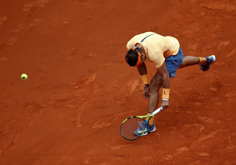 Las mejores imágenes de la semifinal del Masters de Madrid entre Nadal y Murray.