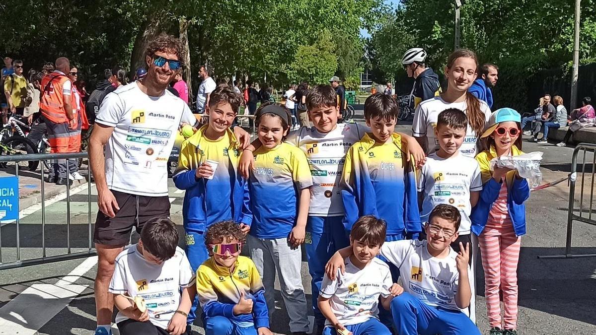 La escuela de Triatlón Duero-Martín Peña en Salamanca