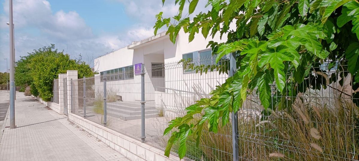 Exterior del inmueble, cerrado desde 2020