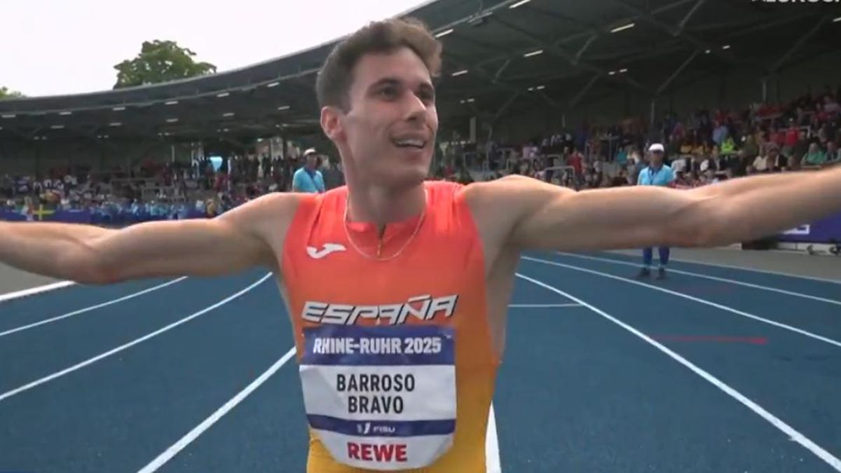 David Barroso, tras su triunfo.