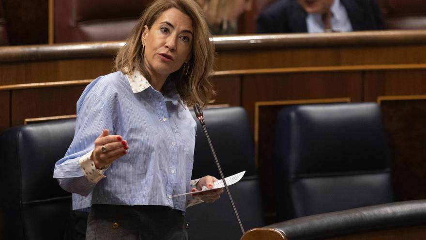 La ministra de Transportes, Movilidad y Agenda Urbana, Raquel Sánchez.