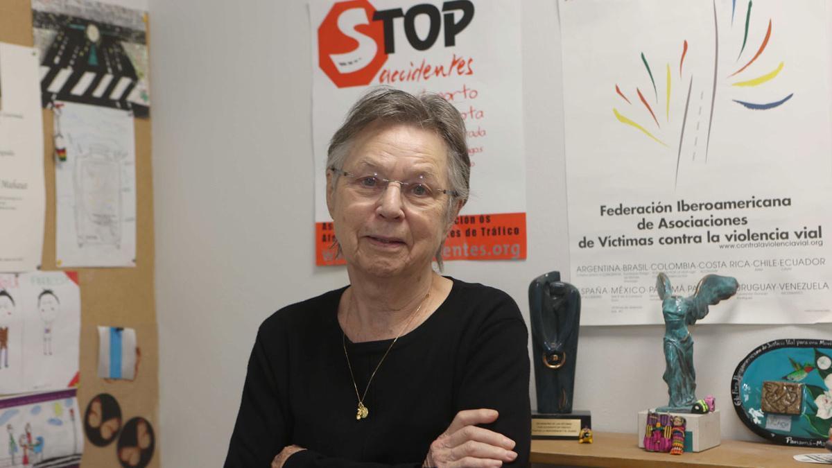 Jeanne Picard, delegada de Stop Accidentes de Galicia.