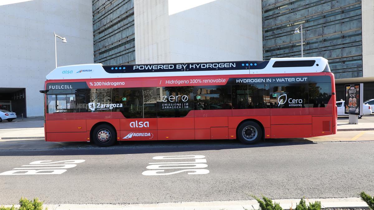 Modelo de bus eléctrico presentado en Zaragoza