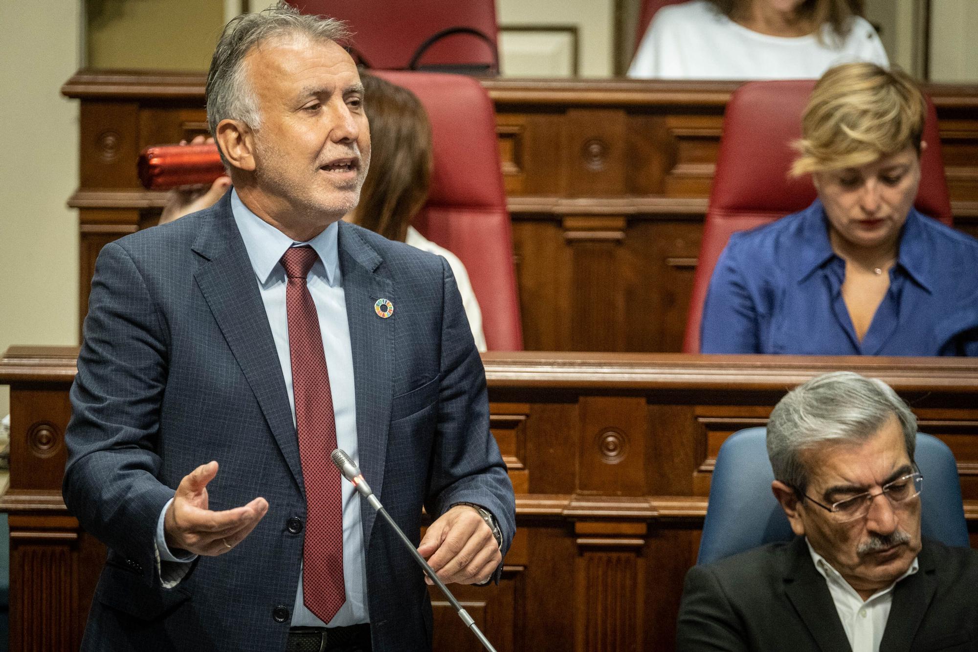 Pleno del Parlamento de Canarias (9/11/22)