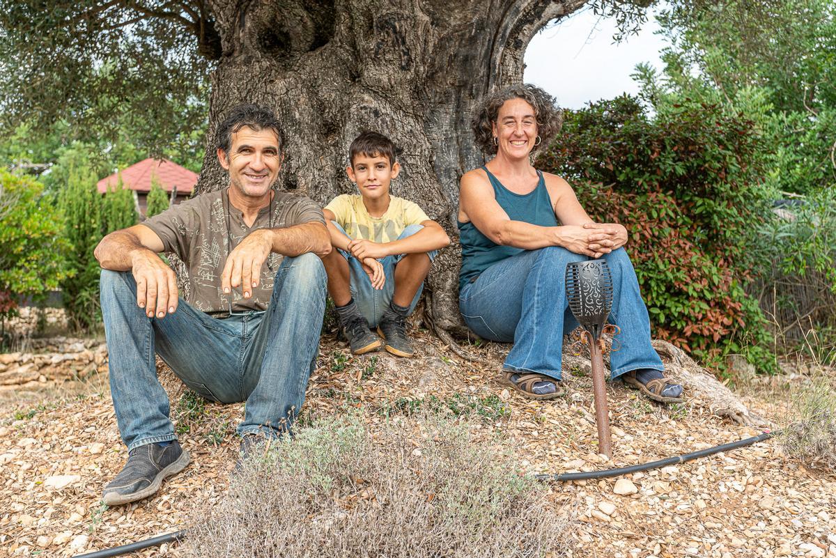 Abe, Marc y Sonia.