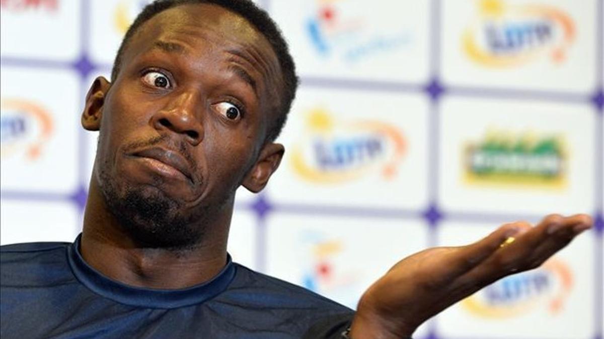 Usain Bolt , estrella en Londres