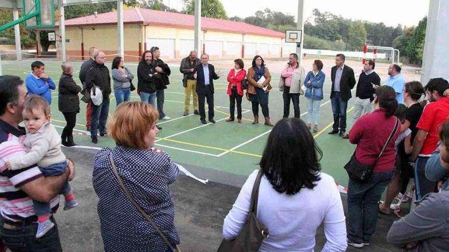 Reunión sobre el transcurso de las obras de la pista cubierta. // FdV