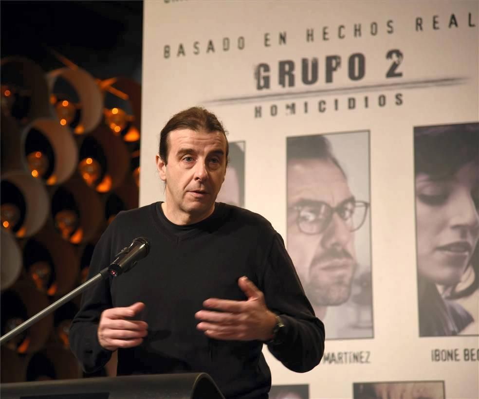 Presentación de la serie "Grupo Homicidios", de Aragón TV