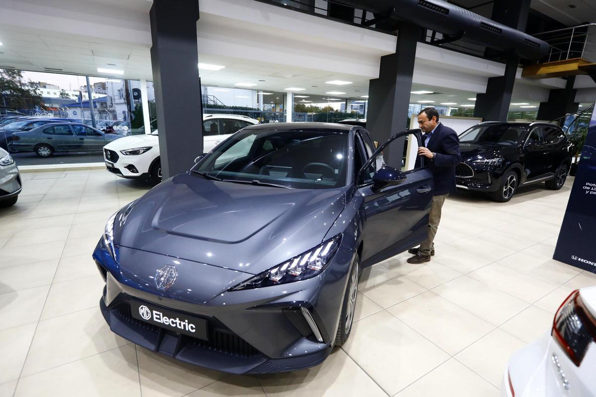 Concesionario de coches eléctricos en Zaragoza.