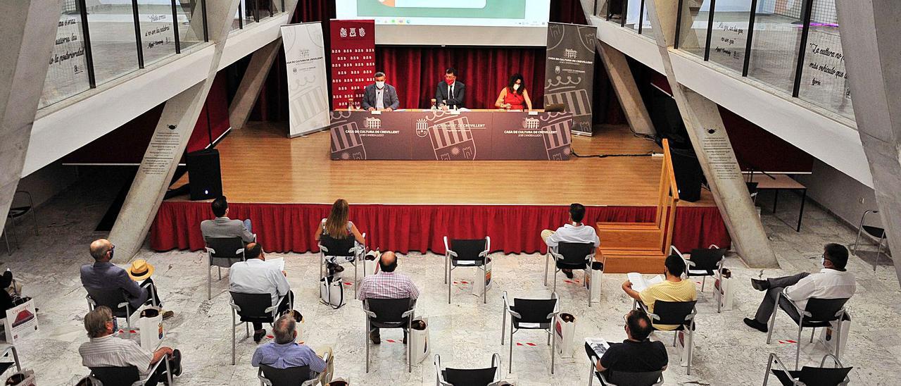 Presentación este miércoles en Crevillent del dictamen en Les Corts para prevenir nuevas inundaciones.