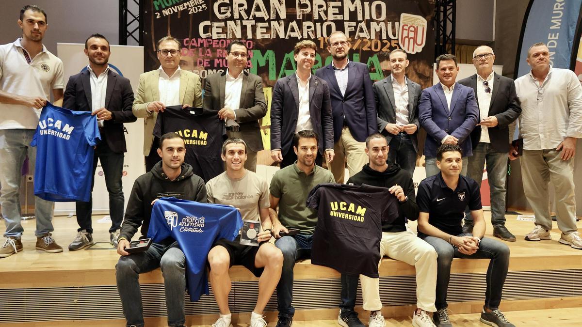 Presentación del programa ‘Atletismo en la Calle’, impulsado por la Federación de Atletismo de la Región de Murcia.