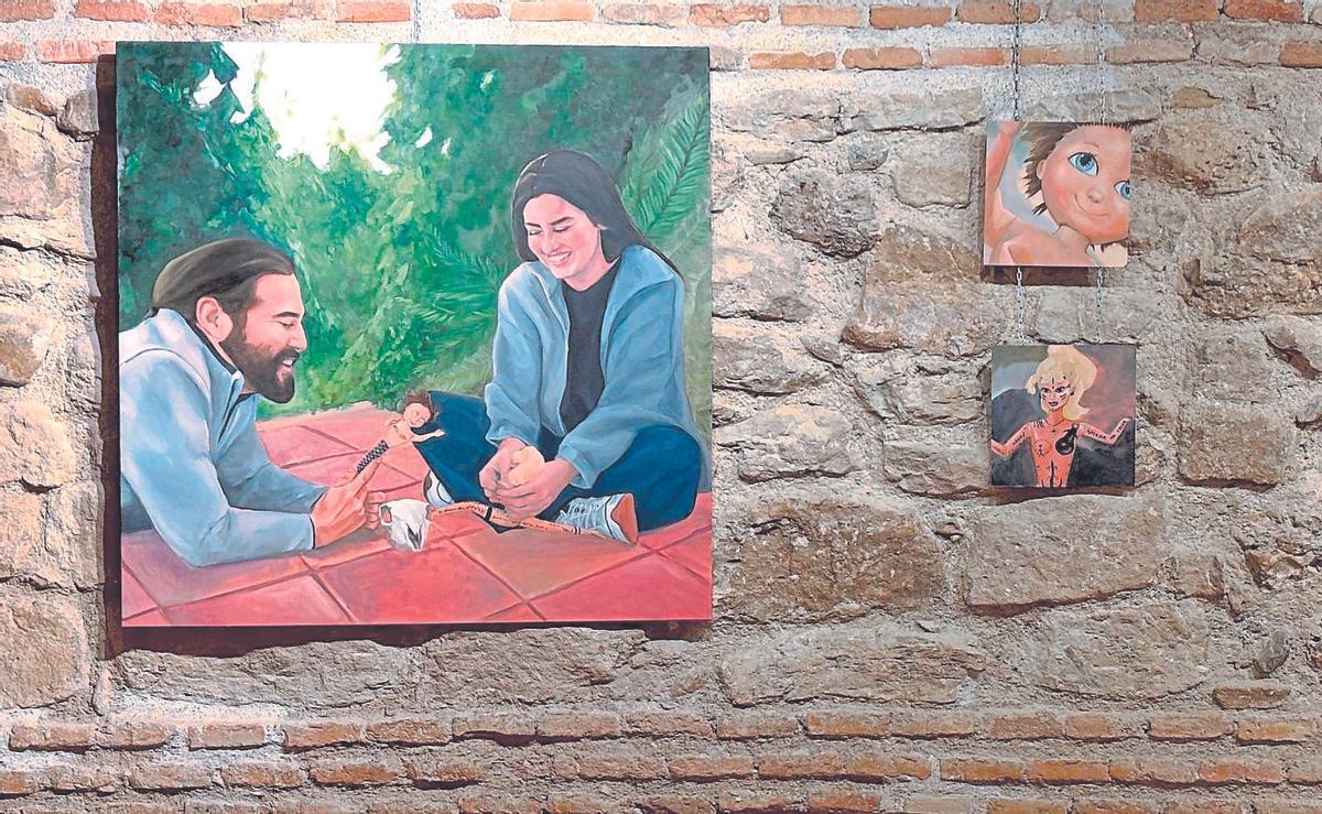 La obra de Acrílico y óleo sobre lienzo y tabla ‘Playground’ de Natalia Sandoval.