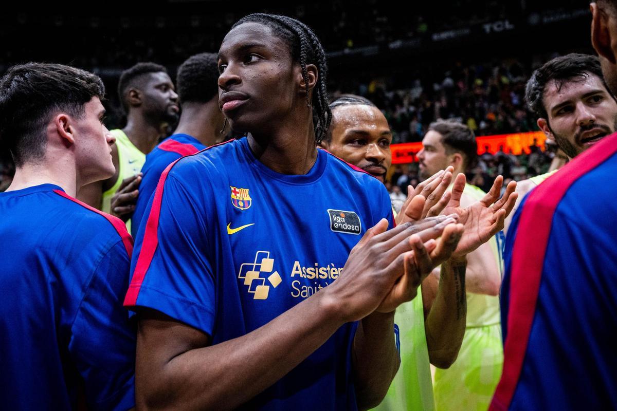 Sarr está siendo de mucha ayuda a este Barça en la recta final de la temporada