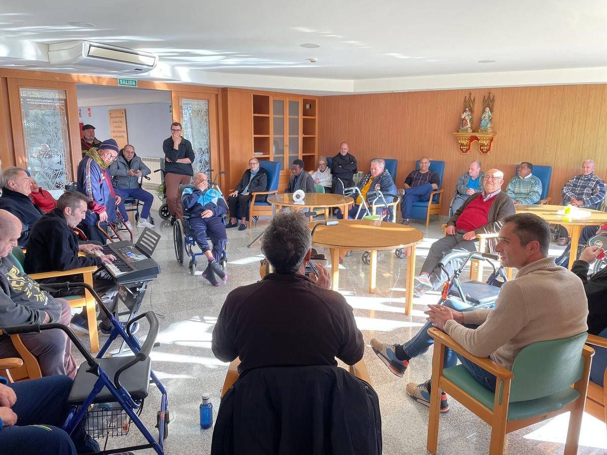 Un altre moment de l'actuació de Botifarra.