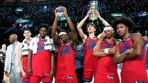 El Team Vince se llevo el Rising Stars Challenge del All Star de la NBA