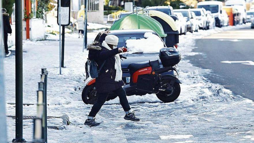 Las placas de hielo son de barrio