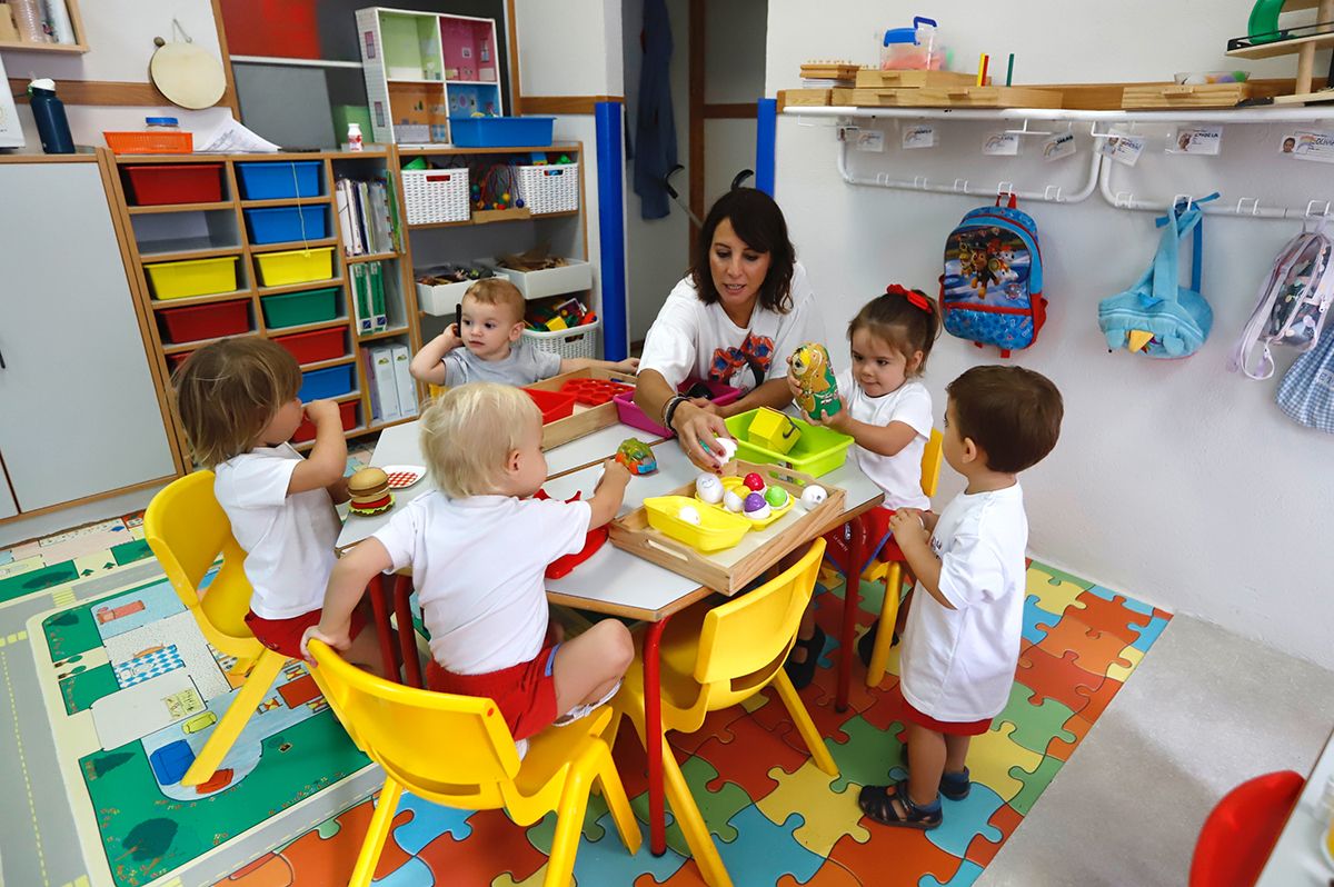 Primer día de clase en las escuelas infantiles