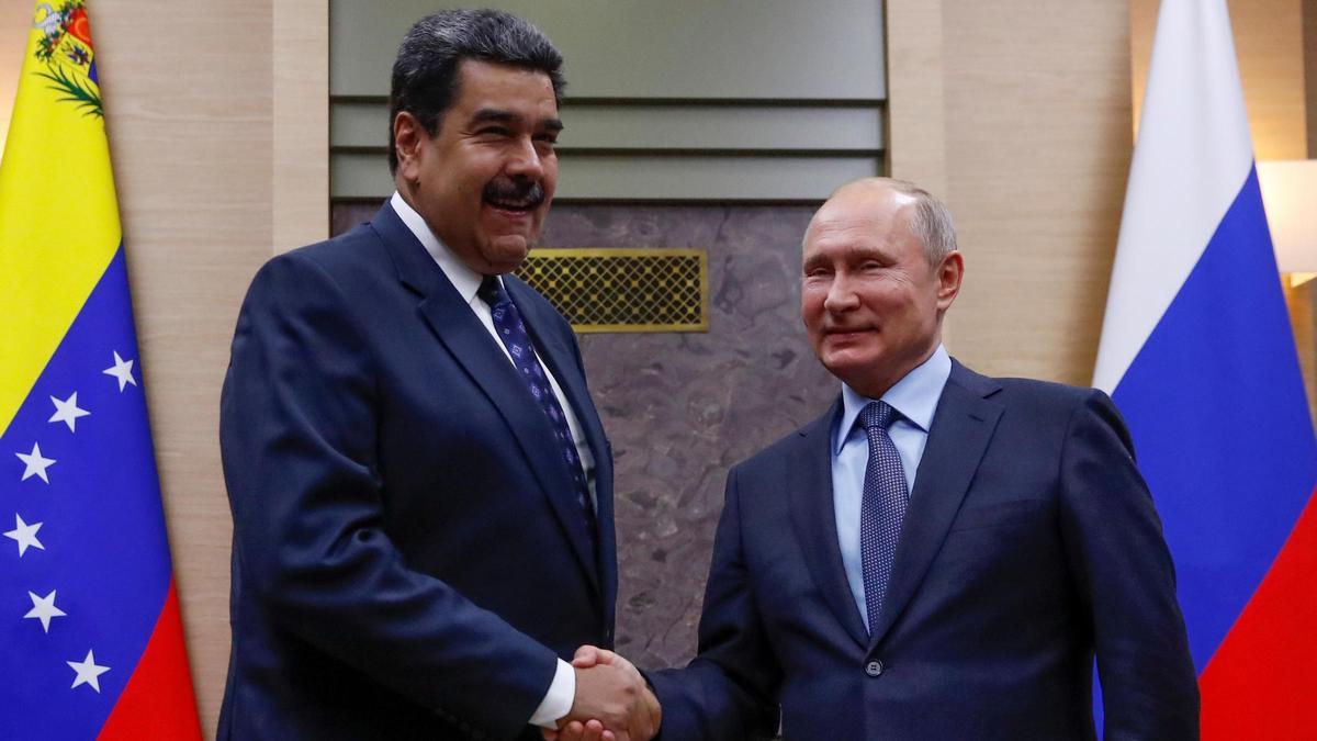 Maduro y Putin, en una reunión en Moscú, en diciembre del 2018